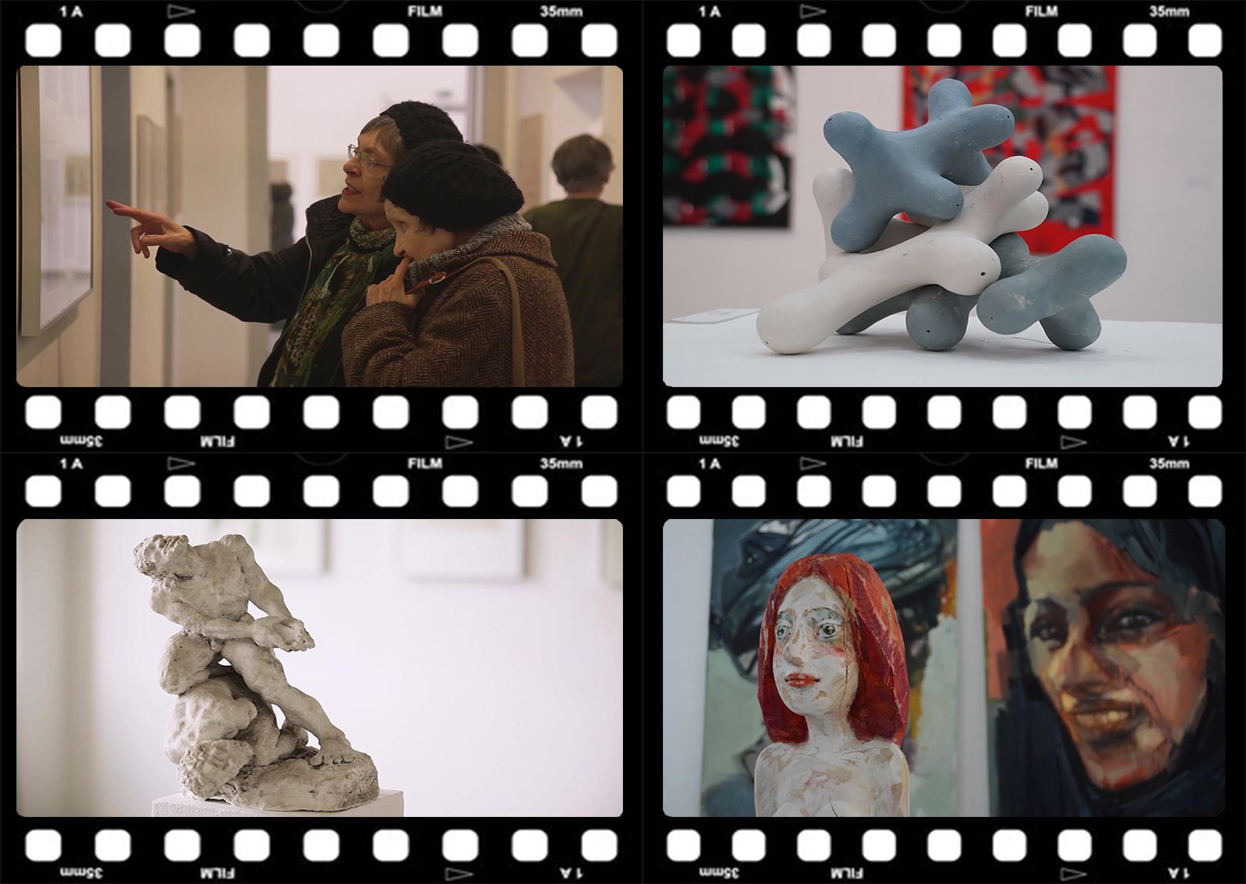 Filmische Dokumentation der Ausstellungen von 2014 – 2017